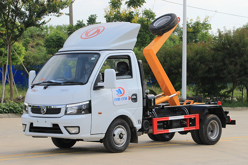 國六東風途逸 2-3方 勾臂垃圾車